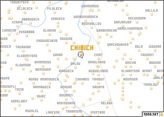 map of Chibich