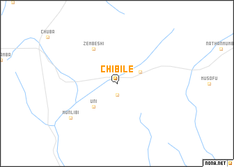 map of Chibile