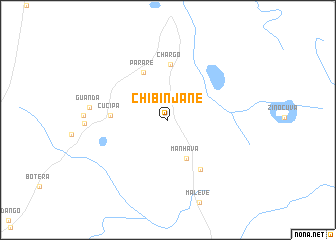 map of Chibinjane