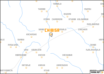 map of Chibisa
