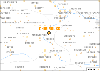 map of Chibisovka