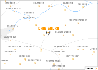 map of Chibisovka