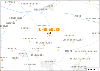 map of Chibisovka