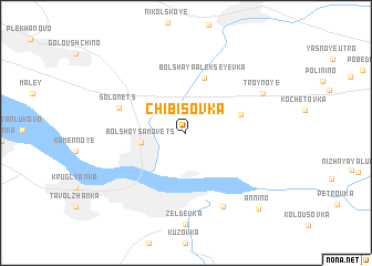 map of Chibisovka