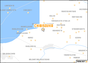 map of Chibisovka