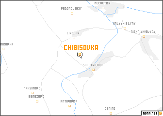 map of Chibisovka