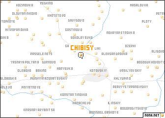 map of Chibisy