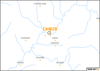 map of Chibiza