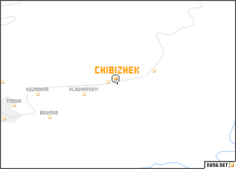 map of Chibizhëk