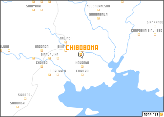 map of Chiboboma