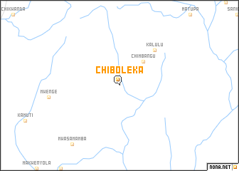 map of Chiboleka