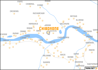 map of Chibomane