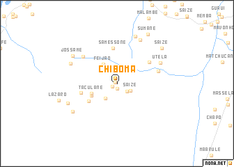 map of Chiboma