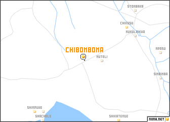 map of Chibomboma