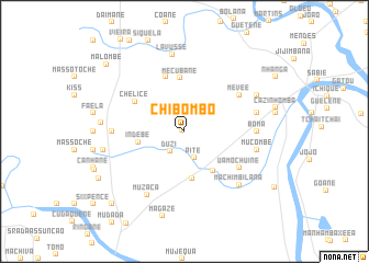 map of Chibombo