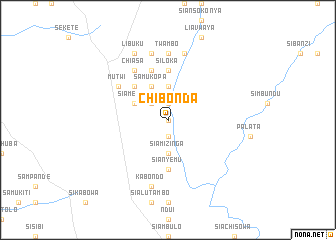 map of Chibonda