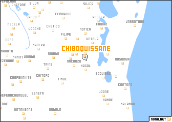 map of Chiboquissane