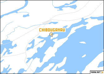 map of Chibougamau