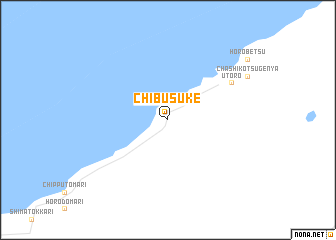 map of Chibusuke
