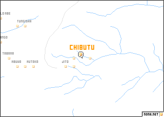 map of Chibutu