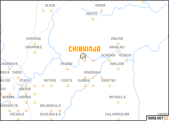 map of Chibwinja