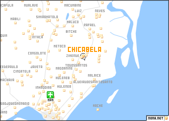 map of Chicabela