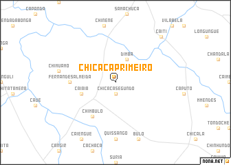 map of Chicaca Primeiro