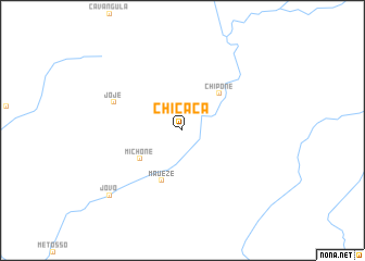 map of Chicaca