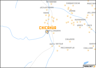 map of Chicahua