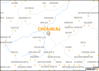 map of Chicajalaj