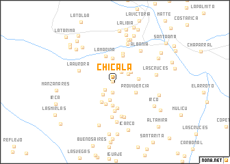 map of Chicala