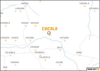 map of Chicala