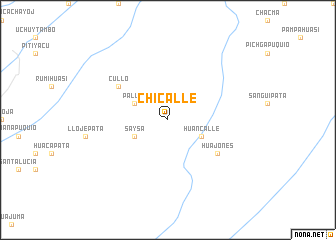 map of Chicalle