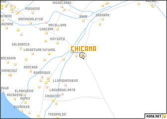 map of Chicama