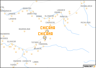 map of Chicama