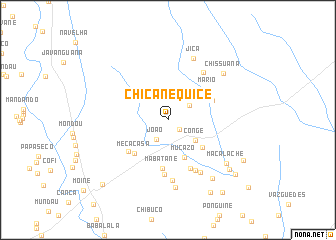 map of Chicanequice