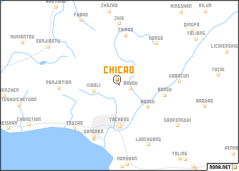 map of Chicao