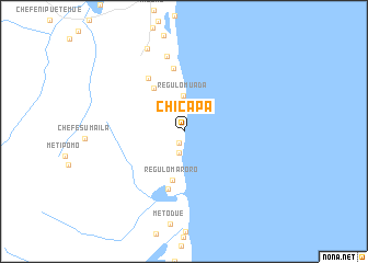 map of Chicapa