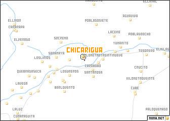 map of Chicarigua
