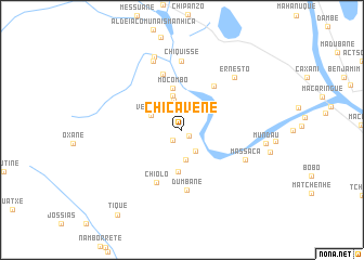 map of Chicavene