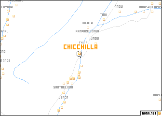 map of Chicchilla