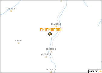 map of Chichacori
