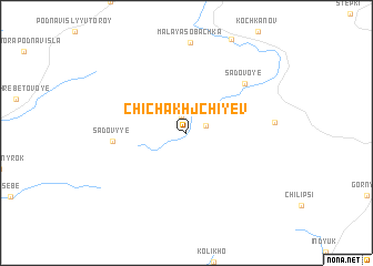 map of (( Chichakhjchiyev ))