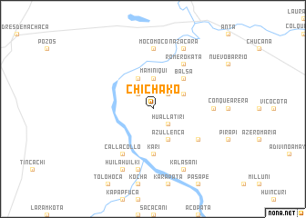 map of Chichako