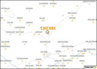 map of Chīchak