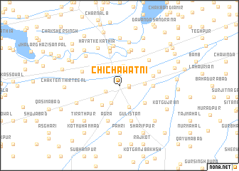 map of Chīchāwatni