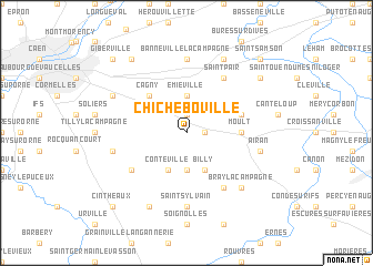 map of Chicheboville