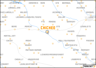 map of Chichée