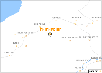 map of Chicherino