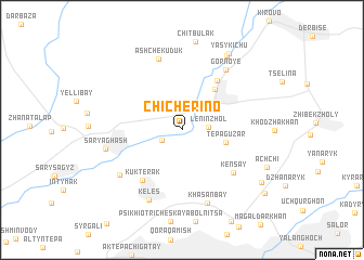 map of Chichërino